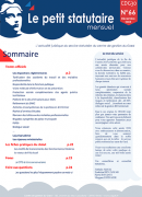 Le petit statutaire Déc. 2025