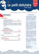 Le petit statutaire Oct. 2025